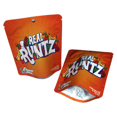 Logotipo personalizado Zipper mate Saco de Stand Up Biscoitos Embalagem Soft Touch Saco Mylar