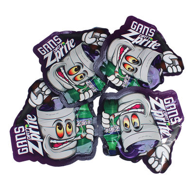 Sacos de alumínio à prova de cheiro Sacos Mylar 3.5G Sacos de plástico de corte a óleo