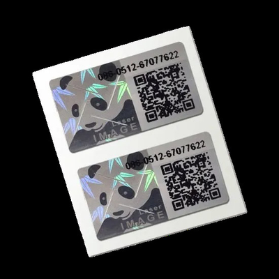 Proteção de marca Rótulos de alta segurança Adesivo refletor de favo de mel personalizado