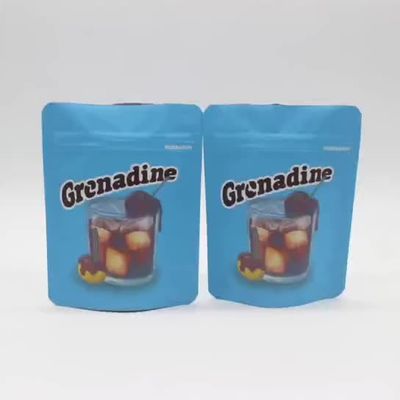 250 g de sacos de folha de alumínio Mylar