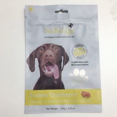 0.5oz Digital Impresso Stand Up Pouches Gravure Impressão Dog Treat embalagem