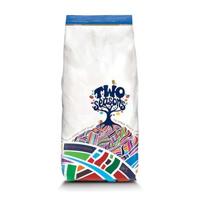 9.05 polegadas VMPET Stand Up Coffee Bags Ziplockk Sacos de café com válvula