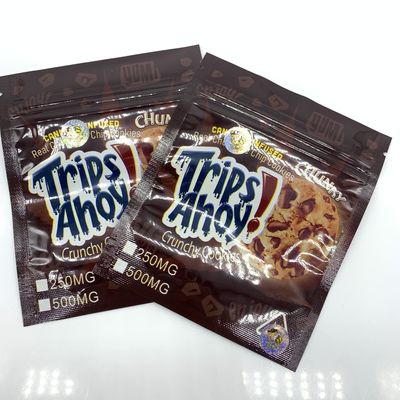 Bolsas comestíveis vazias 500 mg Bolsa de comida com fecho