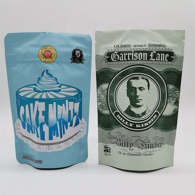 ODM Flexível Saco Embalagem 120g Compostavel Saco Flat Bottom