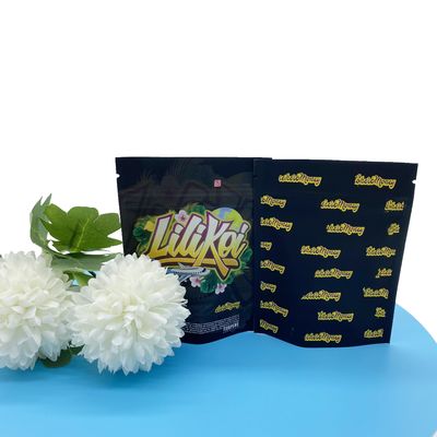 VMPET CR Zipper Soft Touch Mylar Saco 3.5g Para Flores de Ervas daninhas