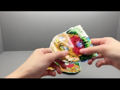 cannabis plástico dado forma irregular de mylar dos sacos da erva daninha que empacota com ziplock