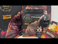 sacos de pé plásticos do malote do empacotamento de alimentos para animais de estimação de mylar para deleites do cão