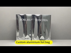 Saco personalizado de folha de alumínio mylar com vedação térmica