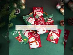 Saco de embalagem Mylar em forma personalizada Sealing lateral superfície brilhante com ziplock