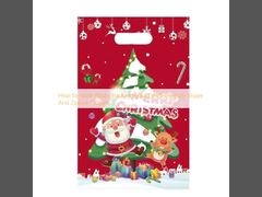 Saco de embalagem de plástico selável por calor com forma irregular e fecho por fecho